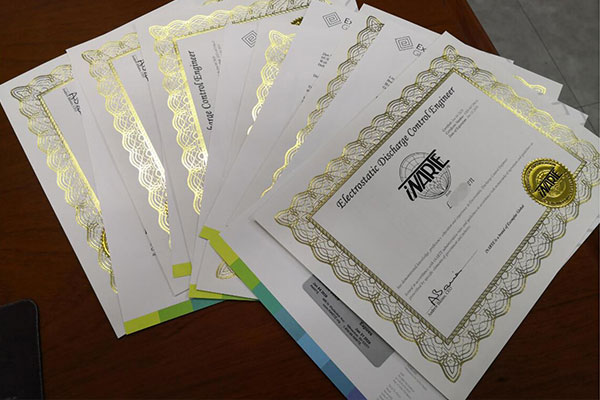 iNARTE認證證書 iNARTE認證證書